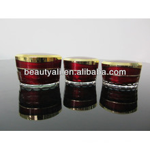 15ml 30ml 50ml Tapered Luxury Cosmetic Packaging Acrylic Jar
